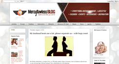 Desktop Screenshot of mercyflawless.com